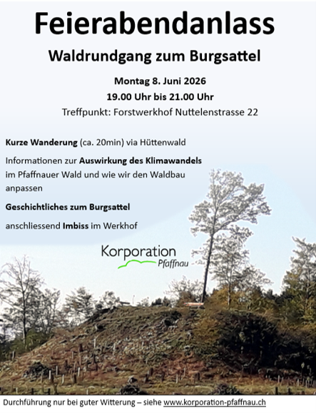 Flyer Feierabendanlass 2026